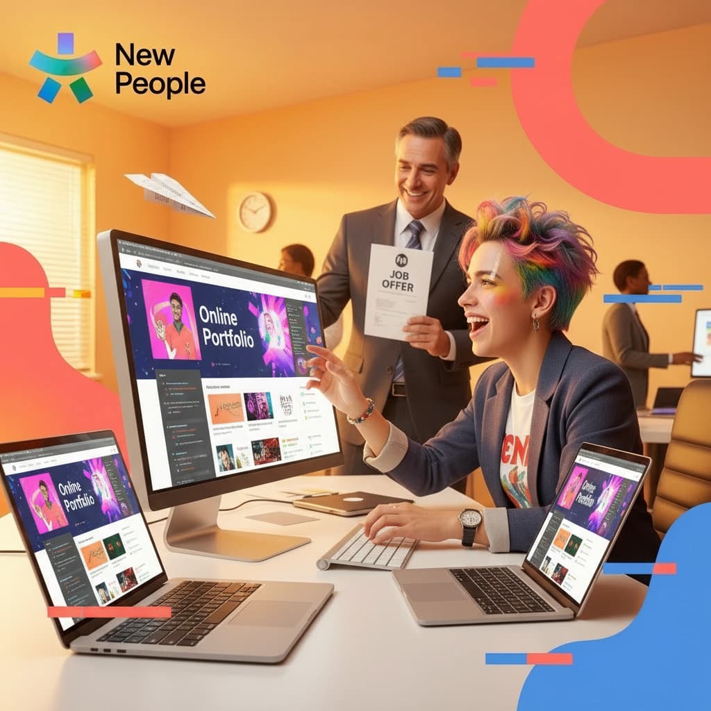 New People - AI Generated Social Media Post