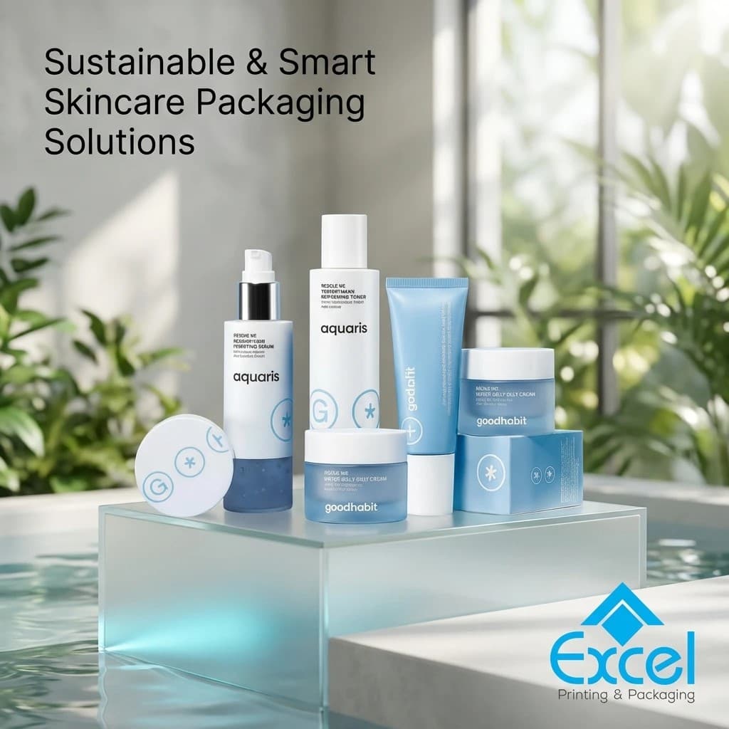 Sustainable Skincare - AI Generated Product Showcase
